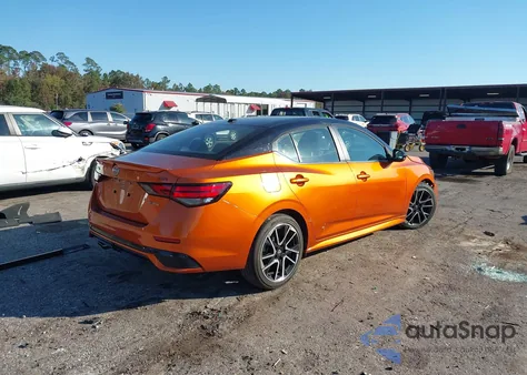 2024 Nissan Sentra Sr Xtronic Cvt из США, поврежденный, VIN 3N1AB8DV8RY376745